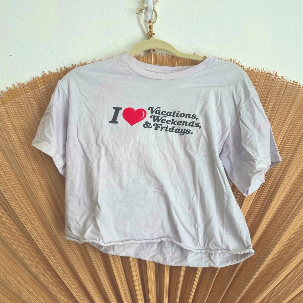 Thrifted Graphic Tee - Cropped